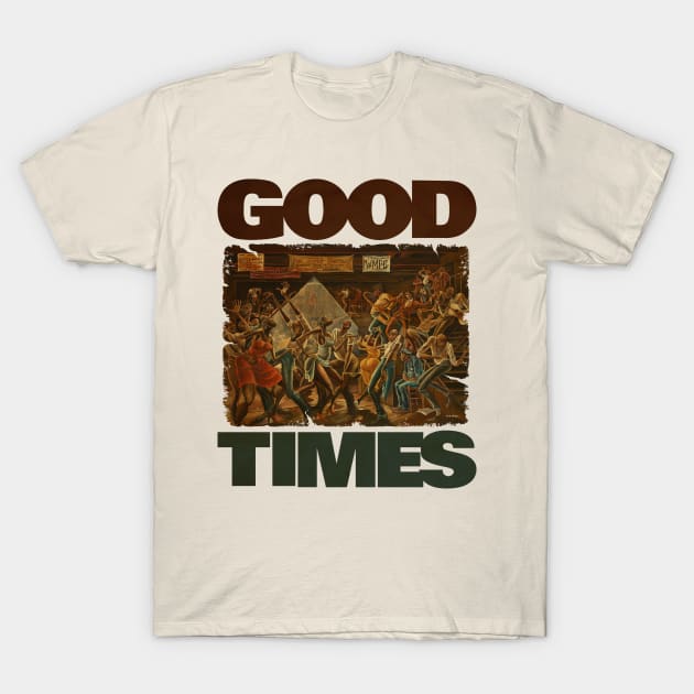 VINTAGE GOOD TIMES DANCE BLACK LIVES MATTHERS T-Shirt by mobilmogok99